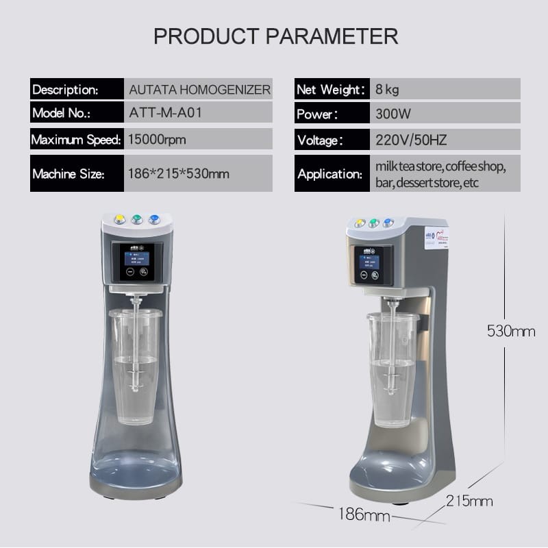 Autata Homogenizer Milkshake Machine | Autata ATT-MX-A01 - 3010