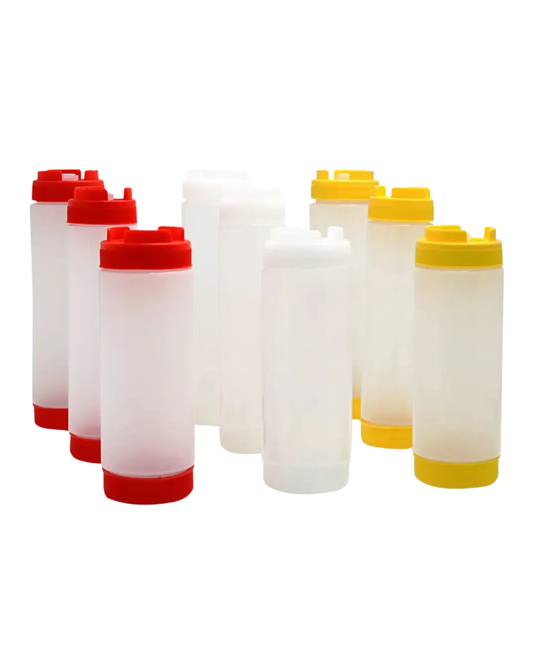 Botol Saus Merah 16oz Fifo Squeeze Bottle Restoran | Mutu FSB-16R - 4342