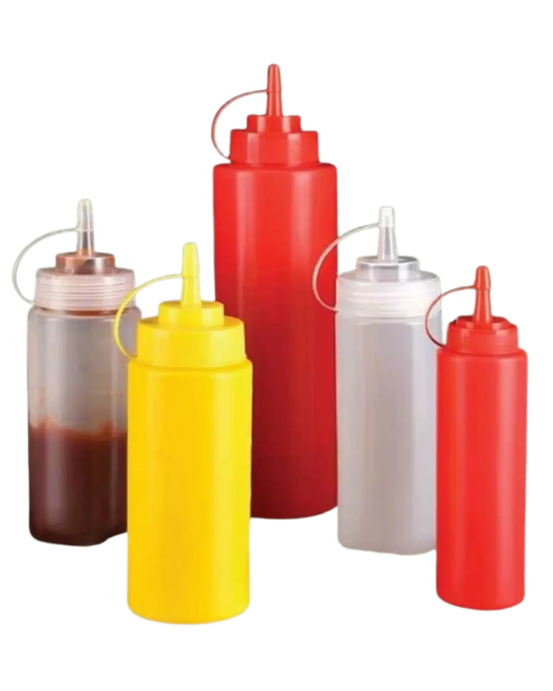 Botol Saus Tomat 360ml Dispenser Plastik Kitchen | Mutu SBD-360R - 4379