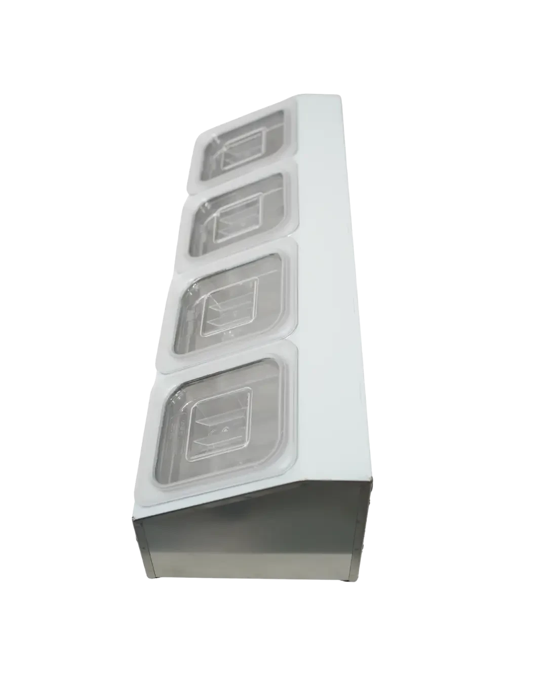 Food Prep Tray Stainless 4 Kompartemen Insert PC Counter Dapur | Mutu CMD-4PC - 5685