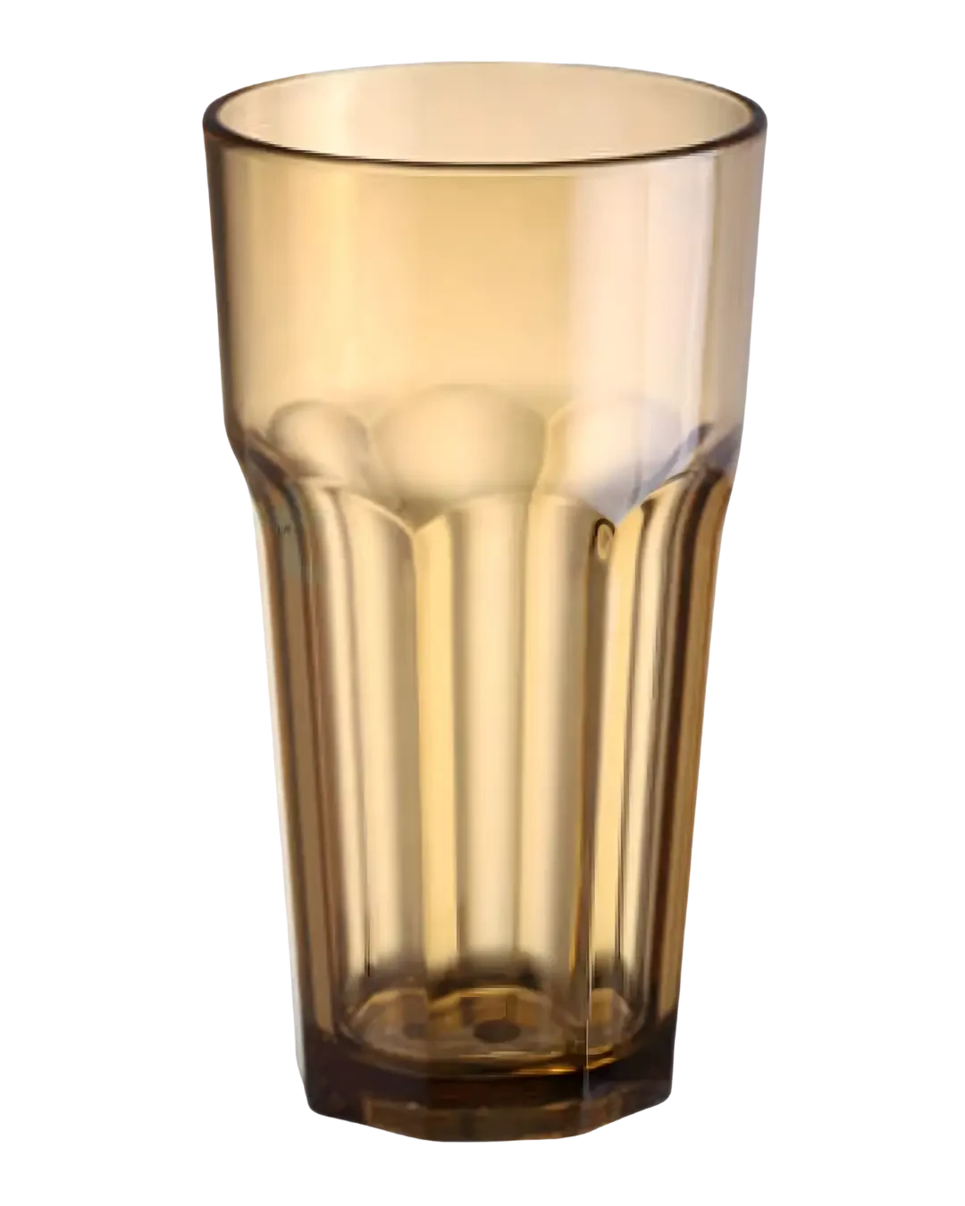 Gelas Polycarbonate 420ml Brown Cup Jus Smoothies | Mutu PC-420Y - 4301