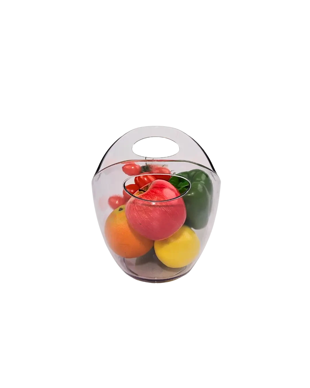 Ice Bucket PC 4L Transparan Wadah Es Buah Display Minuman Meja Bar Café | Mutu PIB-27PC - 3800