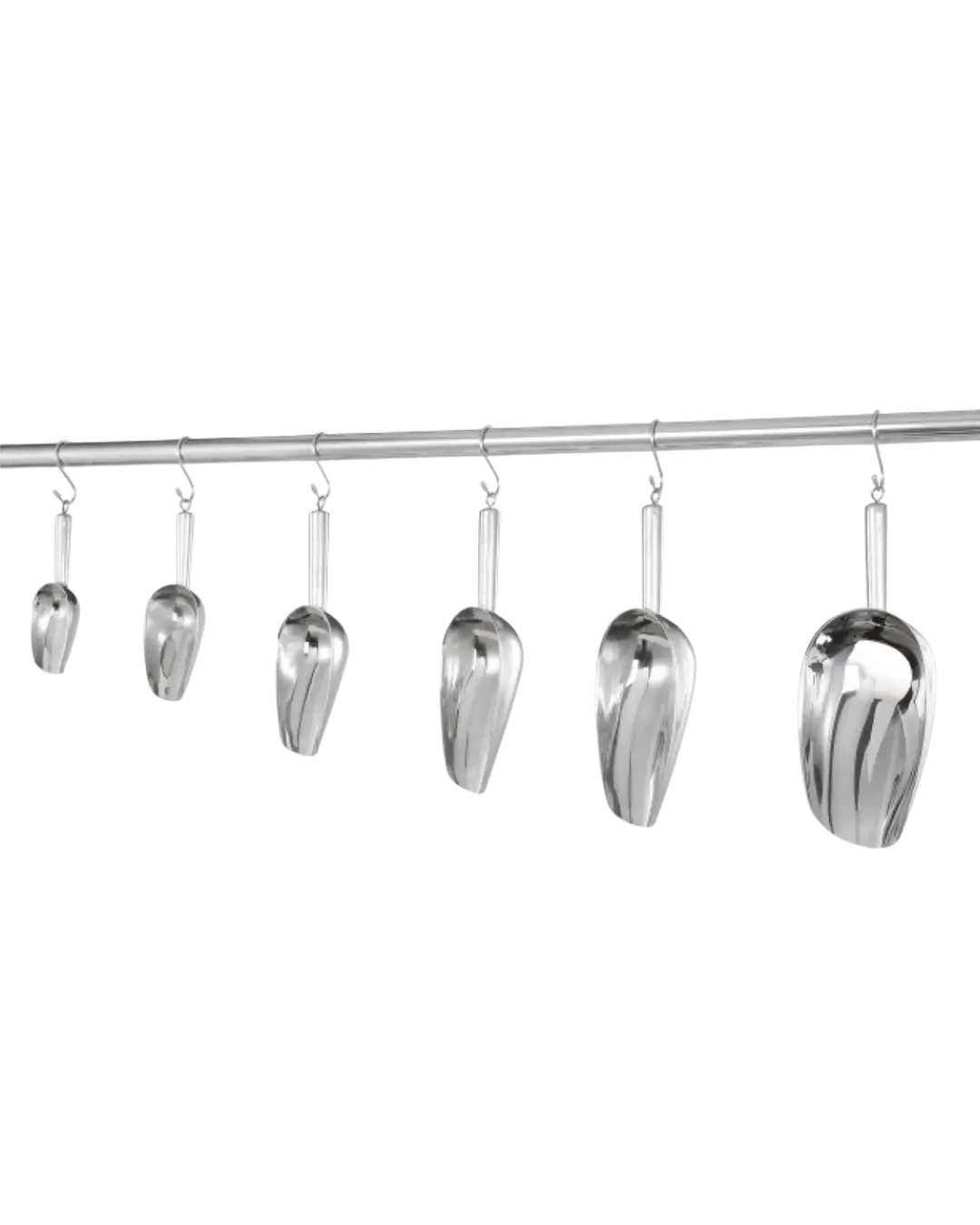 Ice Scoop 2oz Stainless Steel Bar Kopi Cafe Restoran | Mutu ISP-801 - 4248