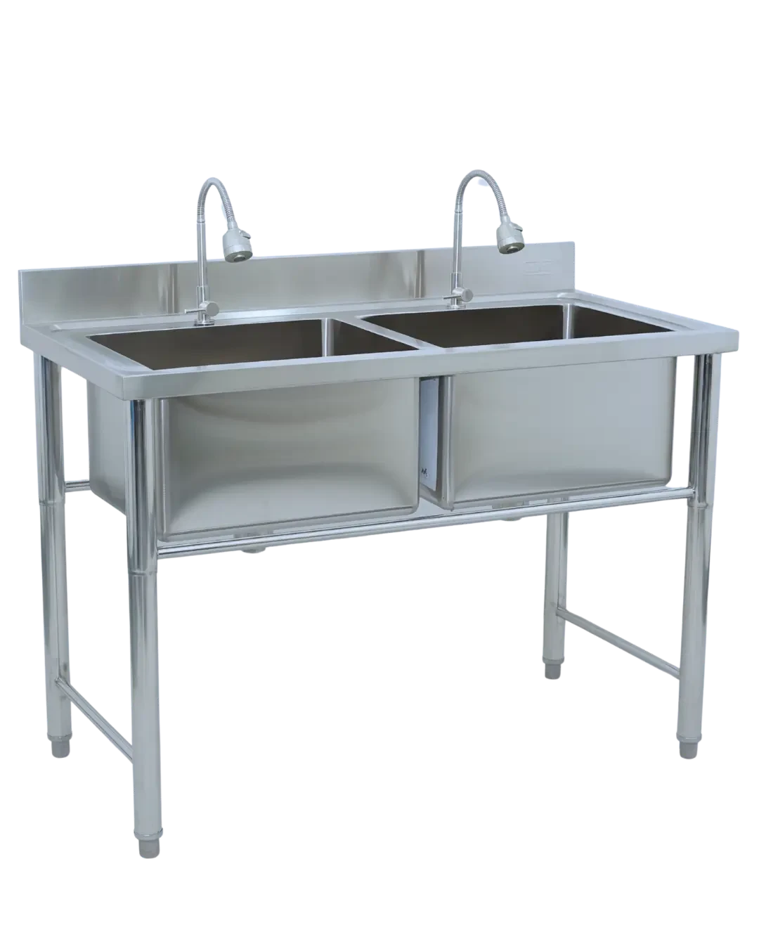 Kitchen Sink 2 Lubang Stainless Steel | Mutu KCS-127H2 - 3199