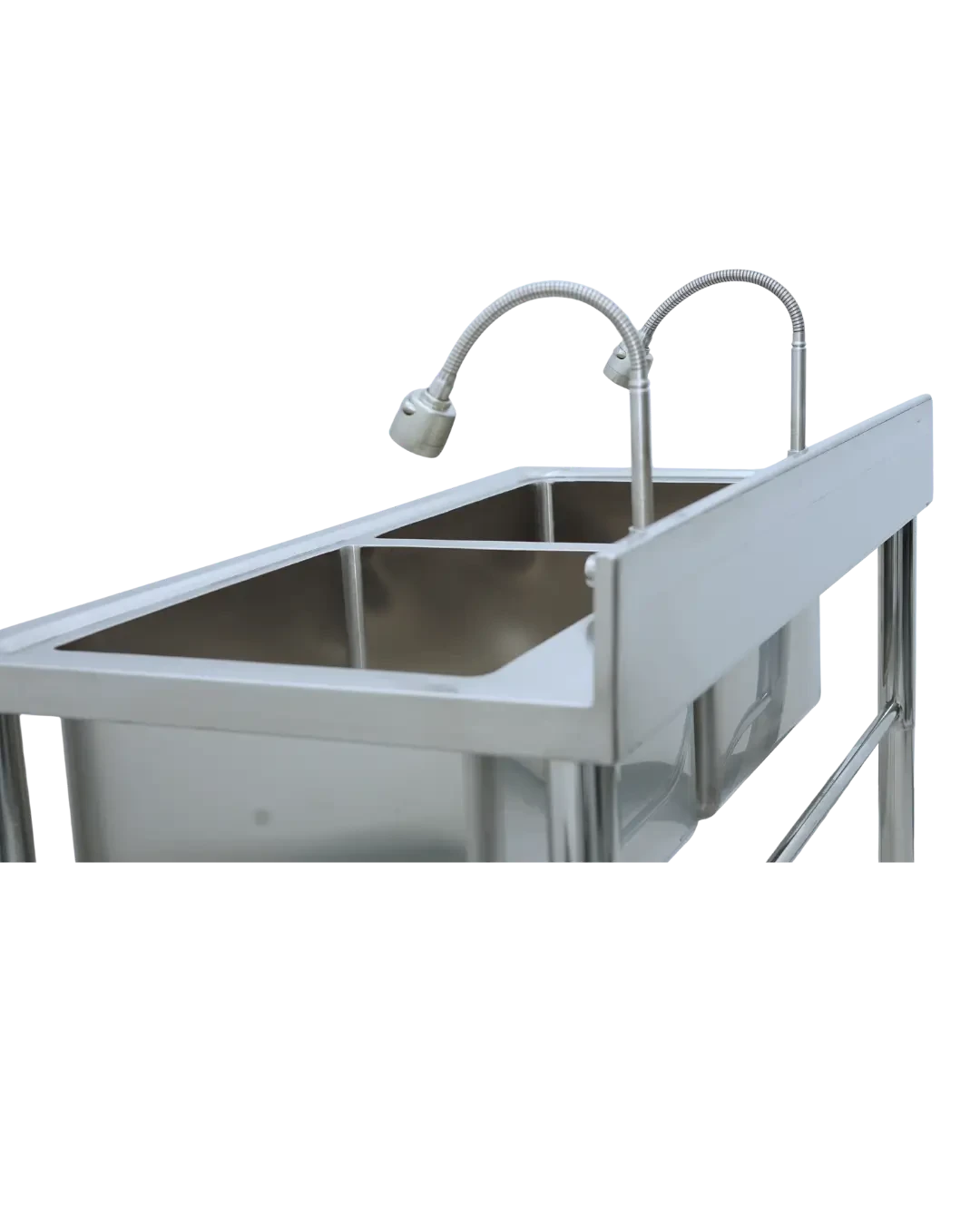 Kitchen Sink 2 Lubang Stainless Steel | Mutu KCS-127H2 - 3201