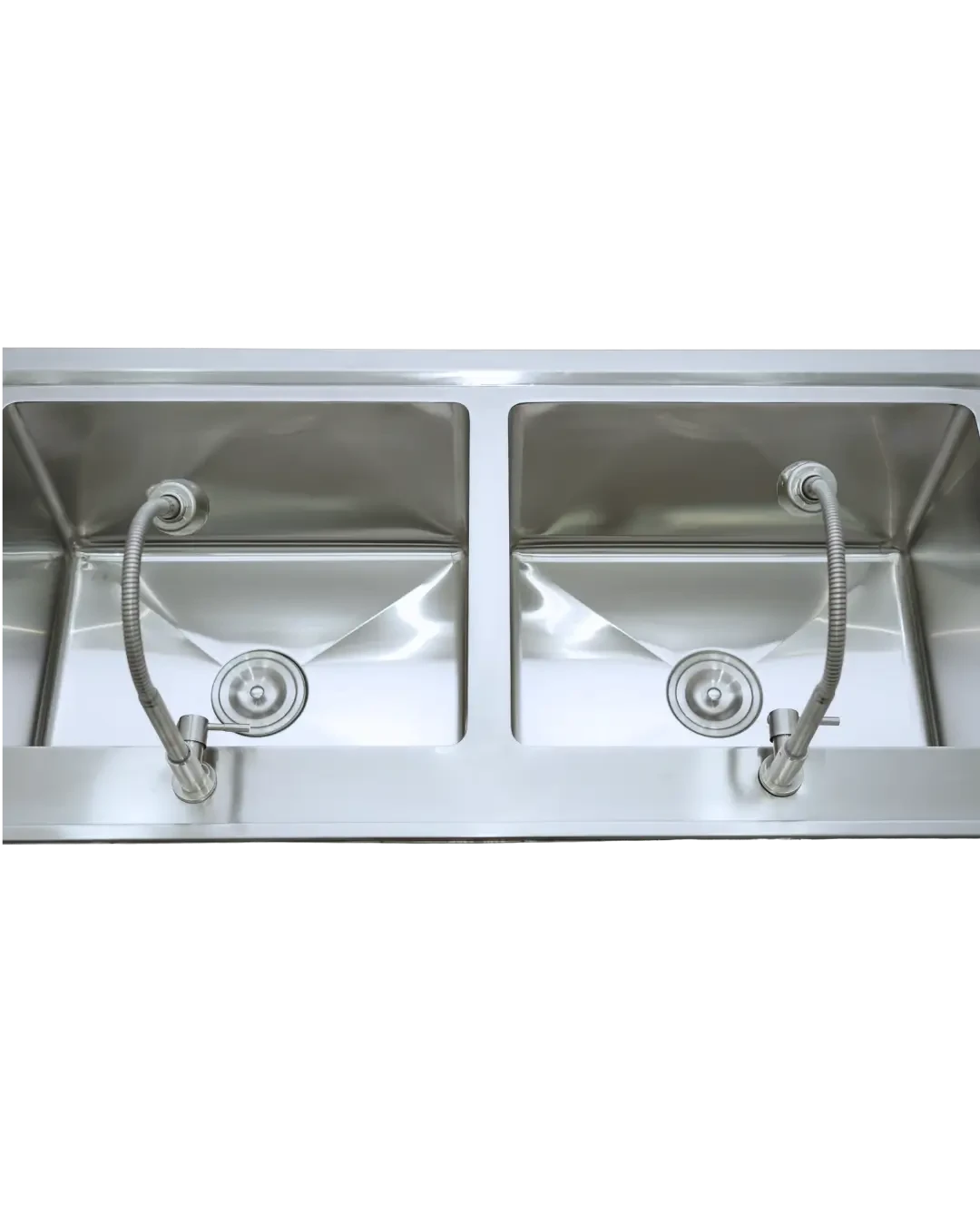 Kitchen Sink 2 Lubang Stainless Steel | Mutu KCS-127H2 - 3202