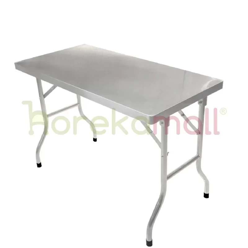 Meja Dapur Lipat Stainless Steel Round Tube | Mutu FWT-126RC - 2445