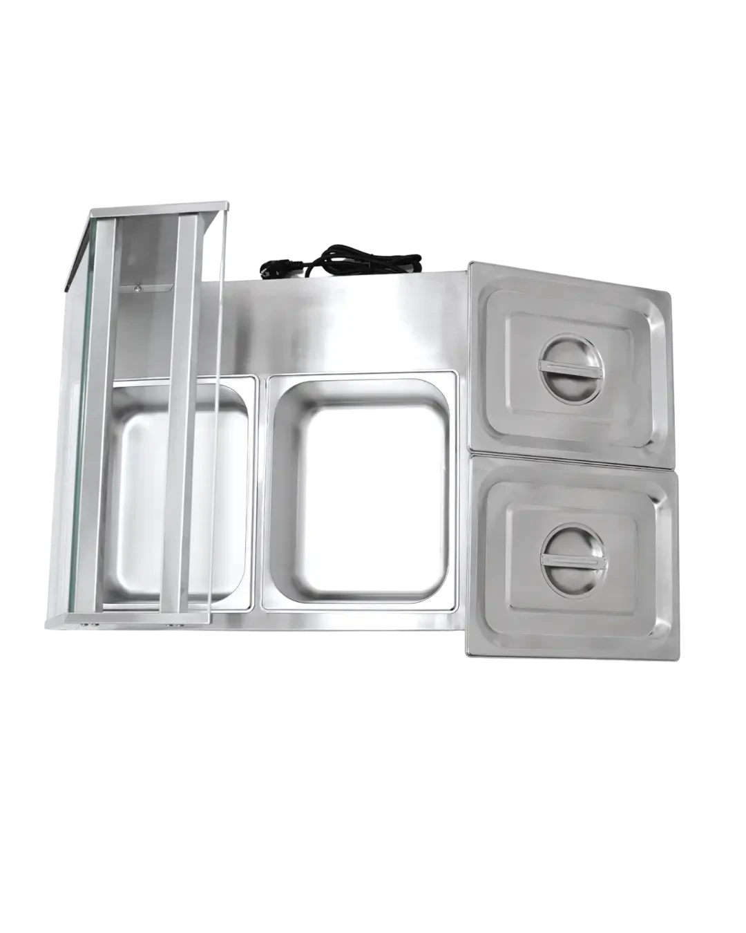 Mesin Bain Marie Penghangat Kuah Restoran 2 Insert | Mutu EBM-12 - 5082