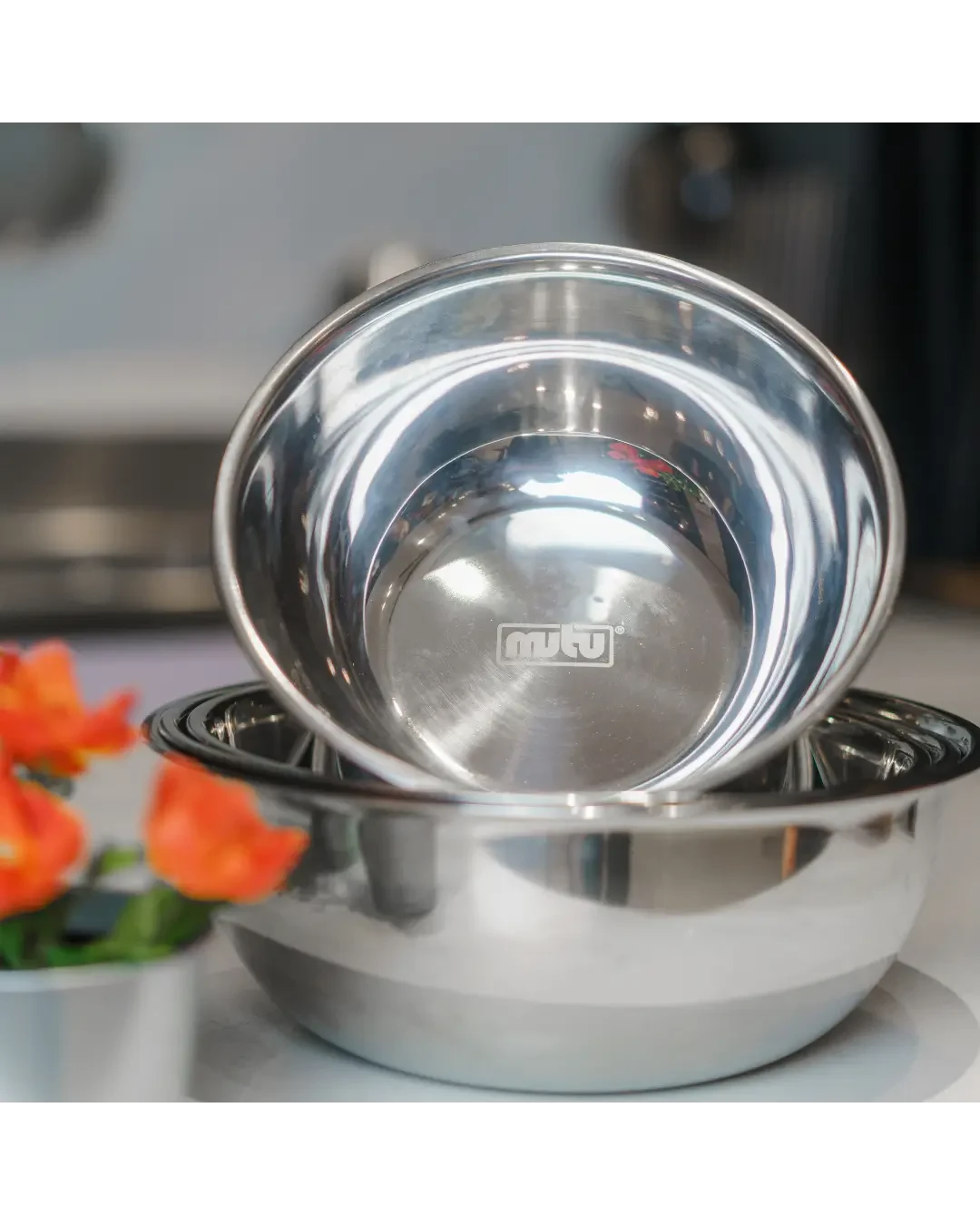 Mixing Bowl Stainless Extra Large Horeca | Mutu SMB-36 - 4283