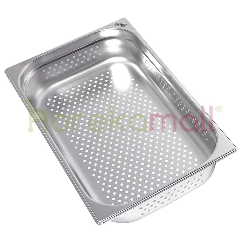 Perforated Food Pan Tempat Peniris Makanan Mutu PAN-11200P - European Standard - 1163