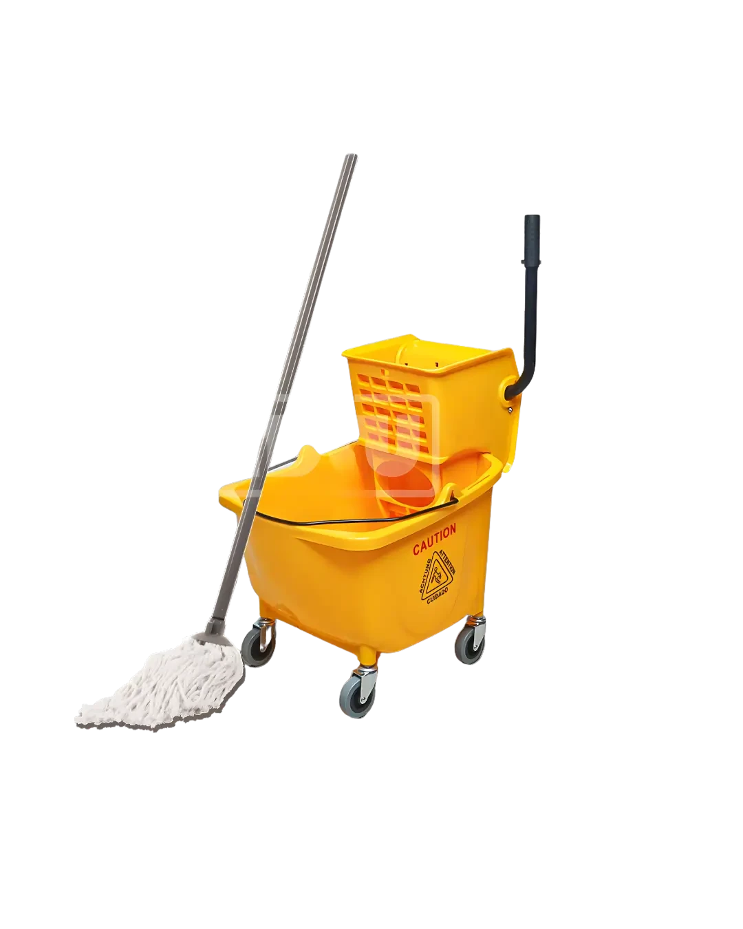 Press Mop Bucket Heavy Duty Ember Pel Industrial Cleaning | Mutu MBT-36L - 3919