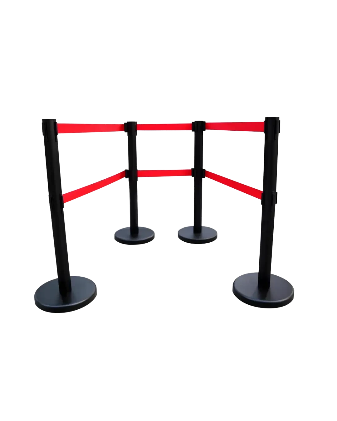 Queue Stand Stainless Silver Pembatas Jalur Antrian Bank Mall Bandara | Mutu SQS-936AS - 3899