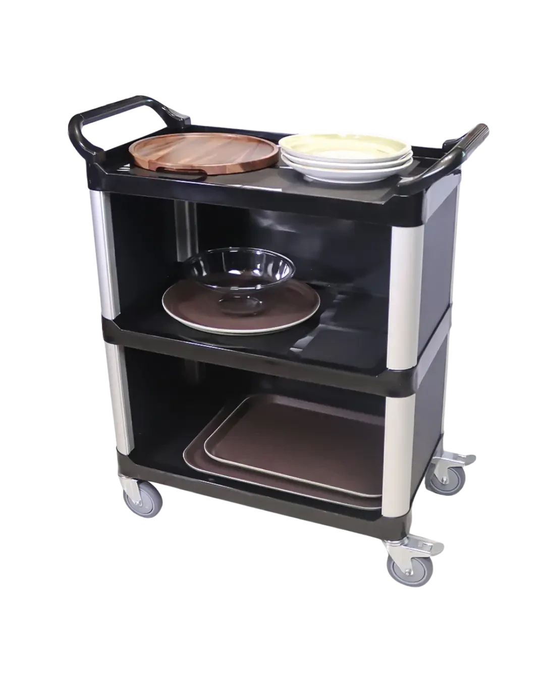 Service Trolley Cabinet Horeca Restoran Hotel Catering | Mutu PDT-3LC - 4909