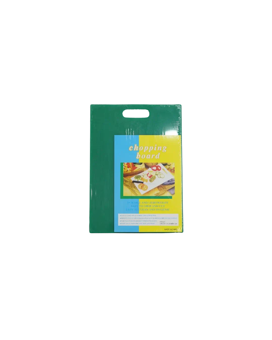 Talenan Plastik Hijau Medium Alas Potong Praktis 35x25cm Tebal 1,3cm | Mutu PCB-3213GR - 3468