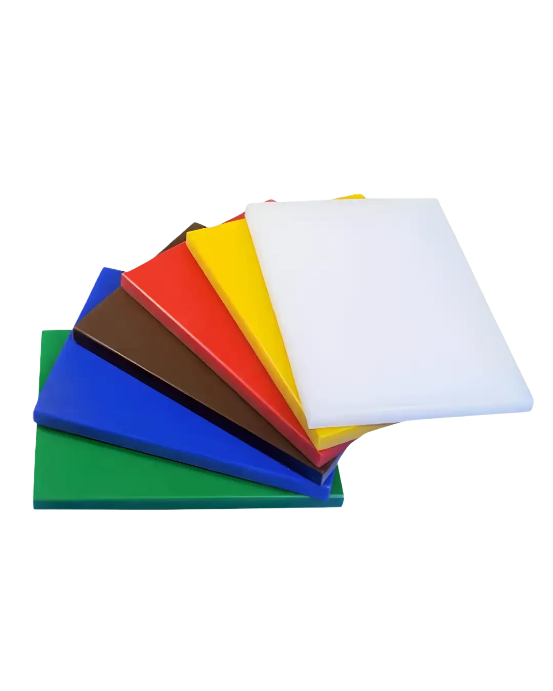 Talenan Plastik Putih 50x35cm Cutting Board Area Persiapan Tebal 2cm | Mutu PCB-5320WH - 3378
