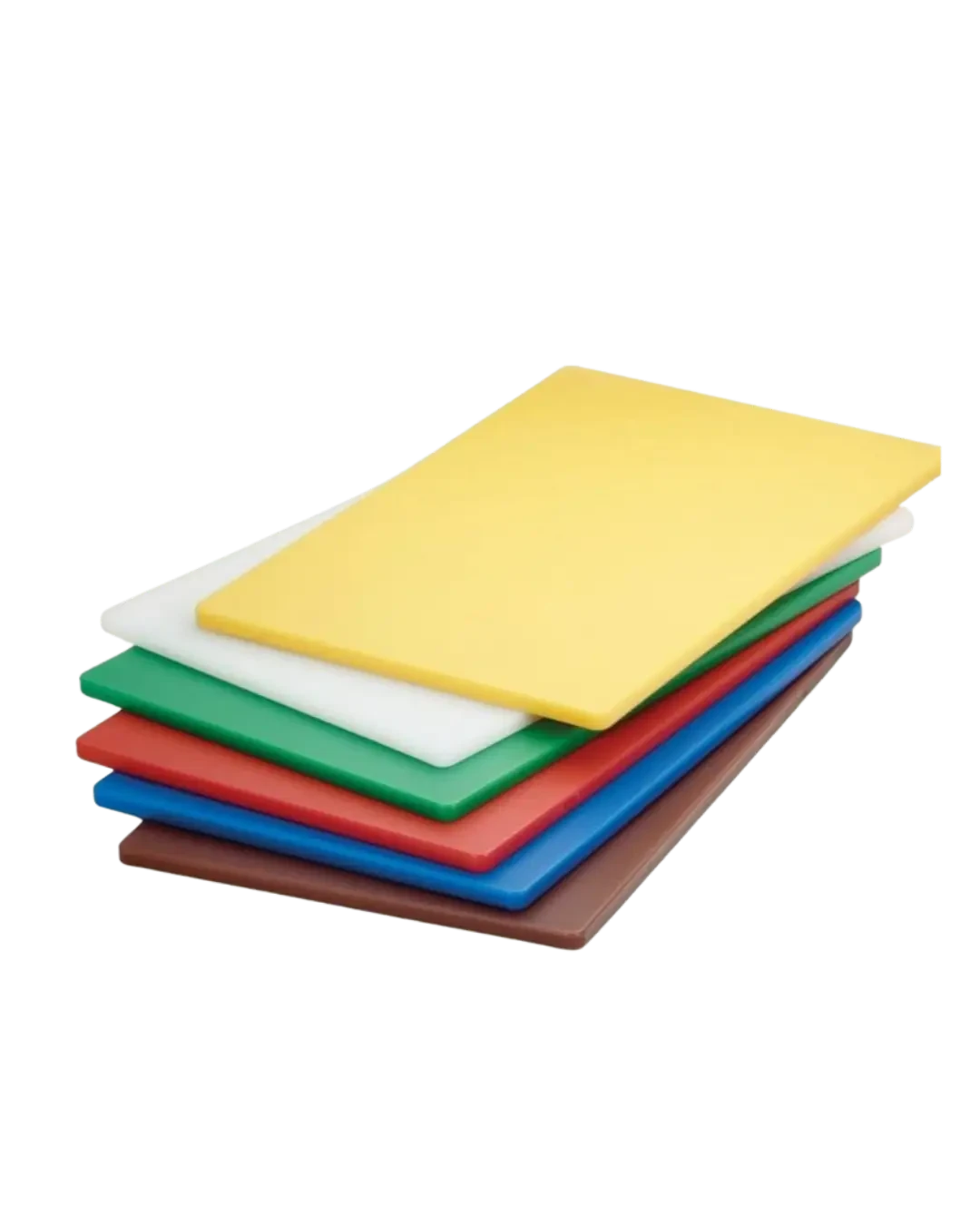 Talenan Plastik Putih Tipis Ukuran Besar Cutting Board 50x35cm Ketebalan 1,5cm | Mutu PCB-5315WH - 3395