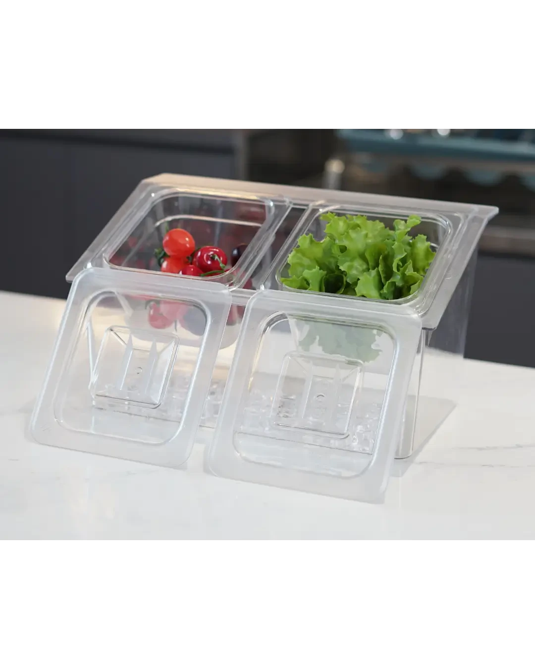 Tray Compact Base Dispenser Setup Bumbu Meja Kecil | Mutu BCD-S - 4487