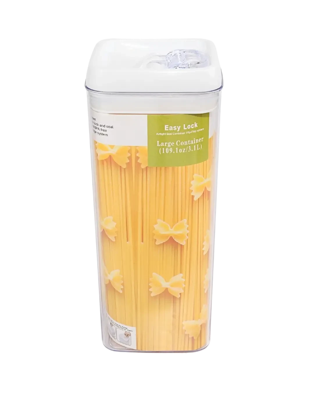 Wadah Penyimpanan Jumbo & Praktis Storage Sealed Tank 3,1L Kedap Udara | Mutu SST-375S - 3628